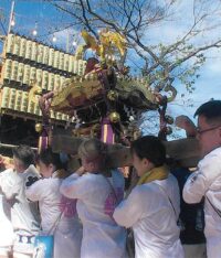 川崎市多摩区・五反田神社で2025年秋の例大祭【９月13・14日】屋台や神輿の渡御、カラオケ大会など