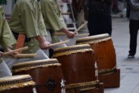京王堀之内駅前にある南八幡宮で、８月31日（日）に例大祭が催される【八王子市】