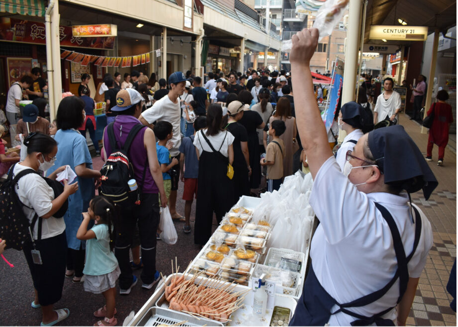 ＜横浜市神奈川区＞大口通商店街で８月30・31日に「納涼夜店」