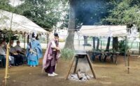 上矢部例大祭 開催ー「湯花神事」で無病息災＠相模原市中央区：御嶽神社