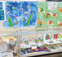小田原支援学校が作品展開催中！絵画や工作など約５０点〈８月２２日(金)まで＠小田原合同庁舎〉