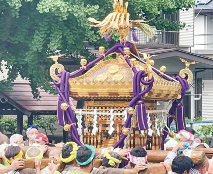 8月2・3日】川崎区・大師稲荷神社で夏祭り～地域一体で盆踊りや神輿