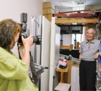 ＜川崎市麻生区＞地元写真家・原田さんらが80歳以上の麻生区民モデルに写真展【10月1～19日】