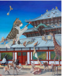 【入場無料】横浜市泉区在住の画家・松本亮平さんの個展「いきもの漫遊記」＠東京都中央区銀座　日動画廊