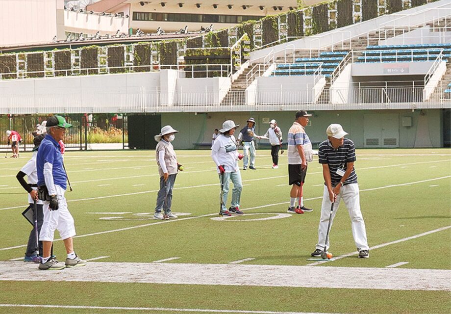 《GO!GO!!川崎フロンターレ》９月26日は富士通スタジアム川崎でグランド・ゴルフ大会