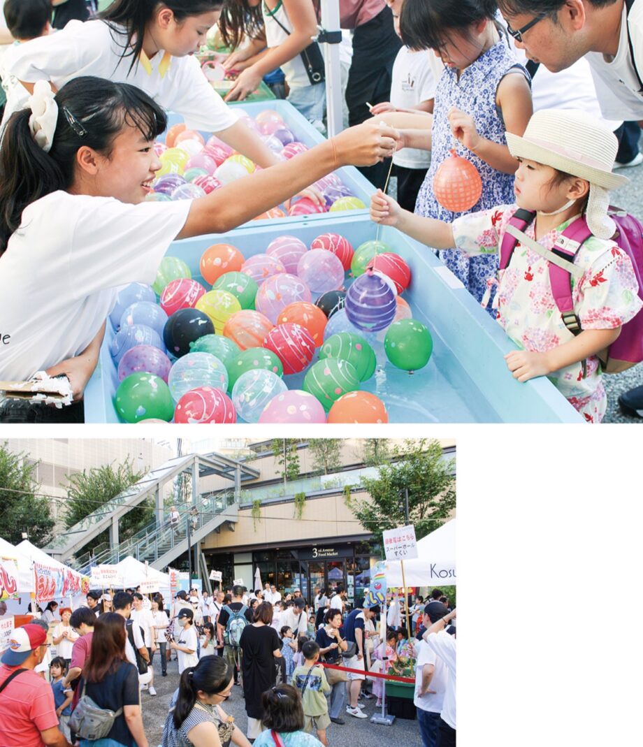 川崎市中原区・コスギサードアヴェニューで縁日【９月27日】縁日で地域交流～商店街も協力