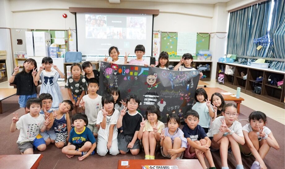 放課後児童クラブ「SDGｓアート作品展示」