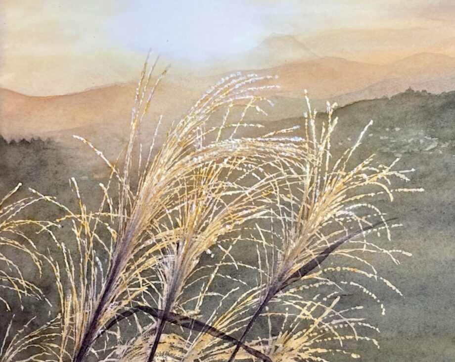 11月更新【タウンニュース連載『花色のパレット』描き方も公開！】水彩画講師・岡田ゆきおさんが紡ぐアートの世界