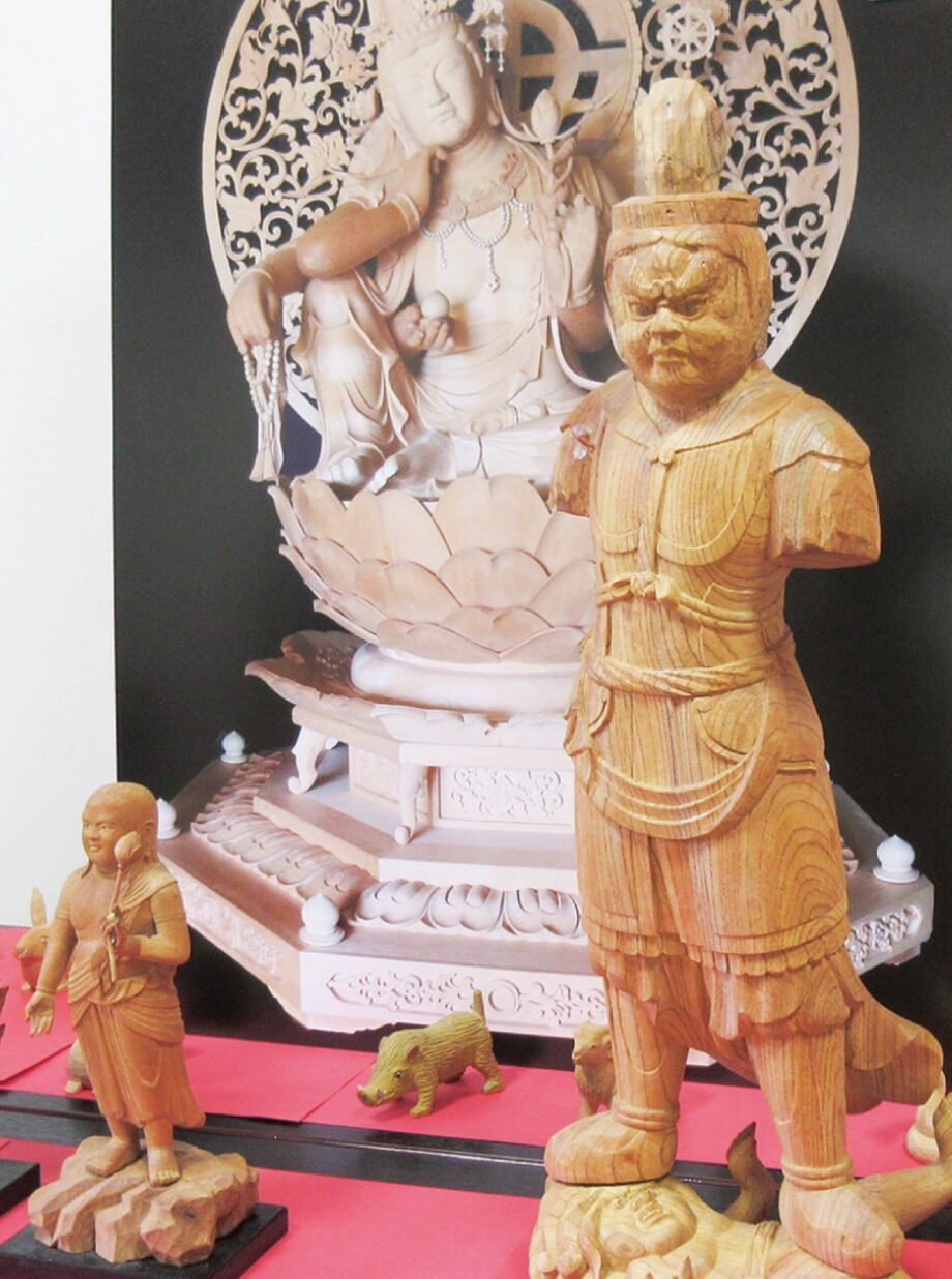 11月１日・２日長谷寺で＜鎌倉工房仏像彫刻教室の20周年記念特別展＞