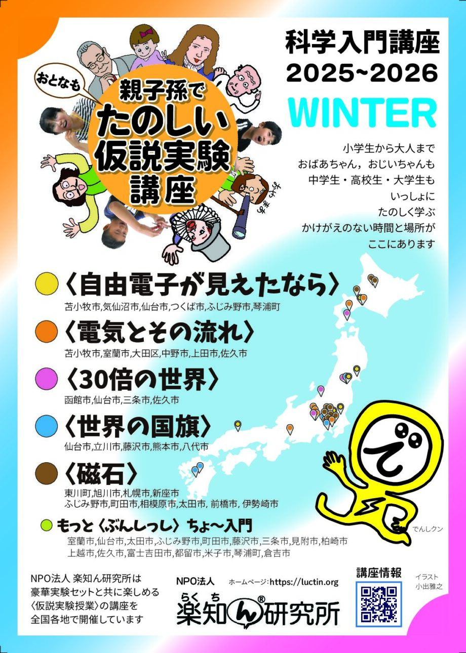 親子孫で〈たのしい仮説実験〉講座「世界の国旗」