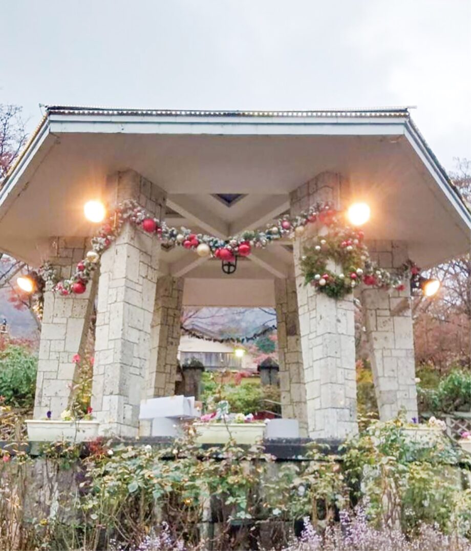 【箱根強羅公園】クリスマスムードを盛り上げるフォトスポットがお目見え!「犬のフォトコンテスト」も