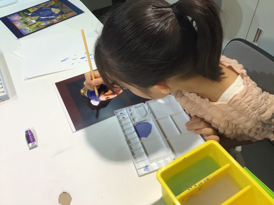 中学生高校生対象　絵画修復体験「絵を守るお仕事の世界をのぞいてみよう！」