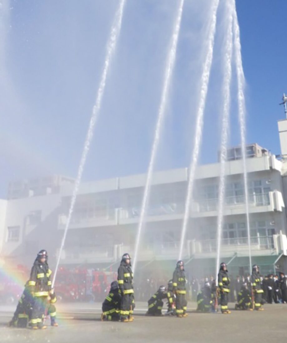 新春の恒例行事、町田市消防団による「出初式」が１月11日（日）に町田シバヒロで開催