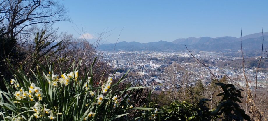 新ルート弘法山ハイキング⋆足湯