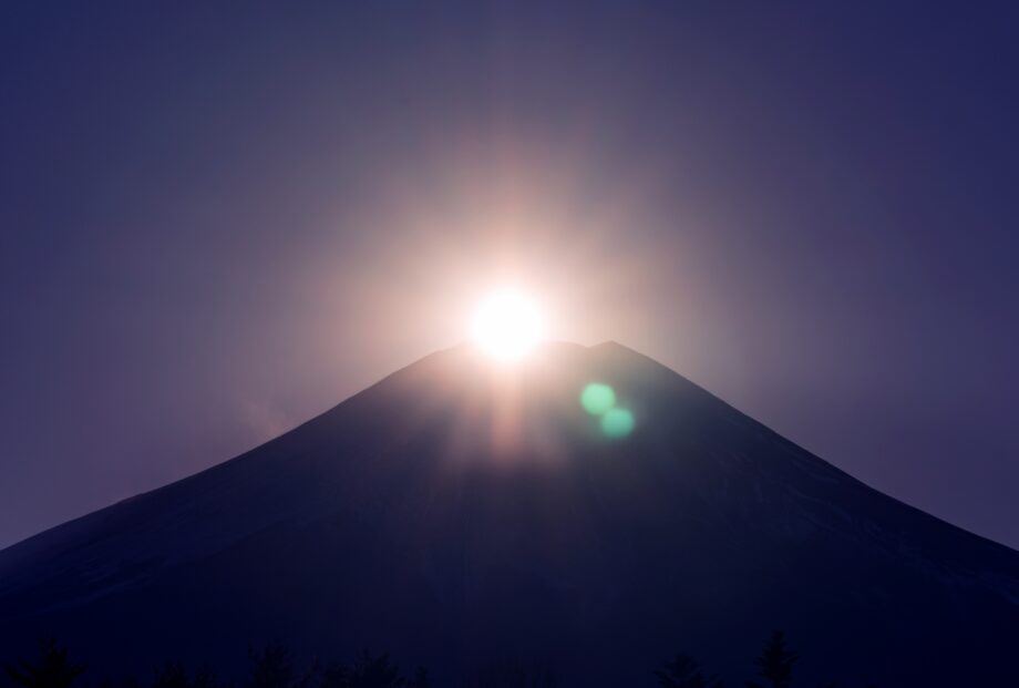 2026年「春のダイヤモンド富士」小田原市内で4月12日(日)から撮影シーズンに!