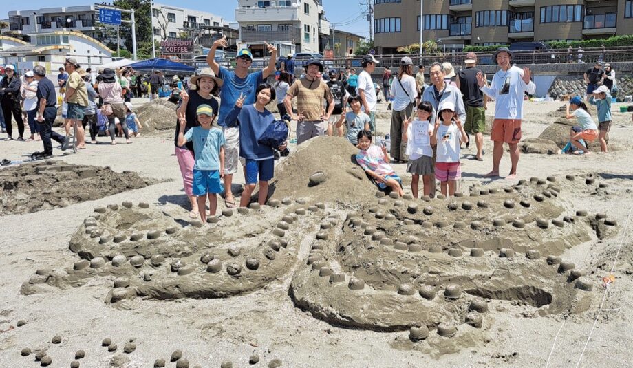 2026年5月5日・逗子海岸でこどもの日のつどい「砂の芸術つくろう」参加チーム4/17まで募集中