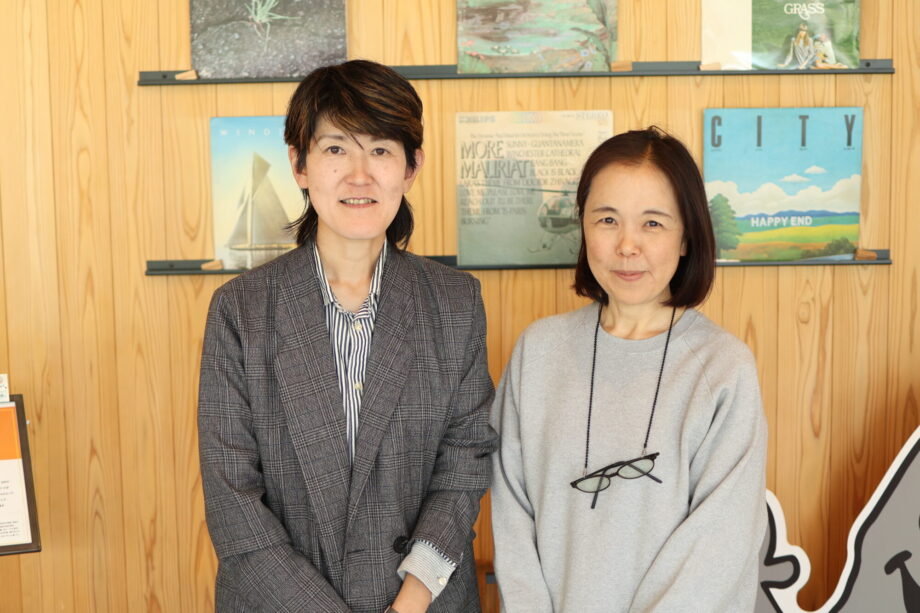 左：谷田貝円先生、右：浅田奈歩先生