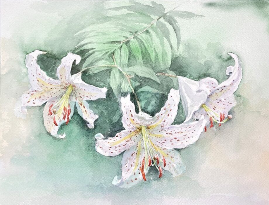 ＜7月更新＞タウンニュース連載『花色のパレット』描き方のコツも紹介！水彩画講師・岡田ゆきおさんが紡ぐアートの世界