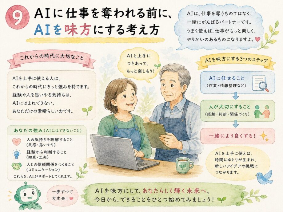 「AIに仕事を奪われる前に、AIを味方にする考え方」AIアカデミー・第9回　