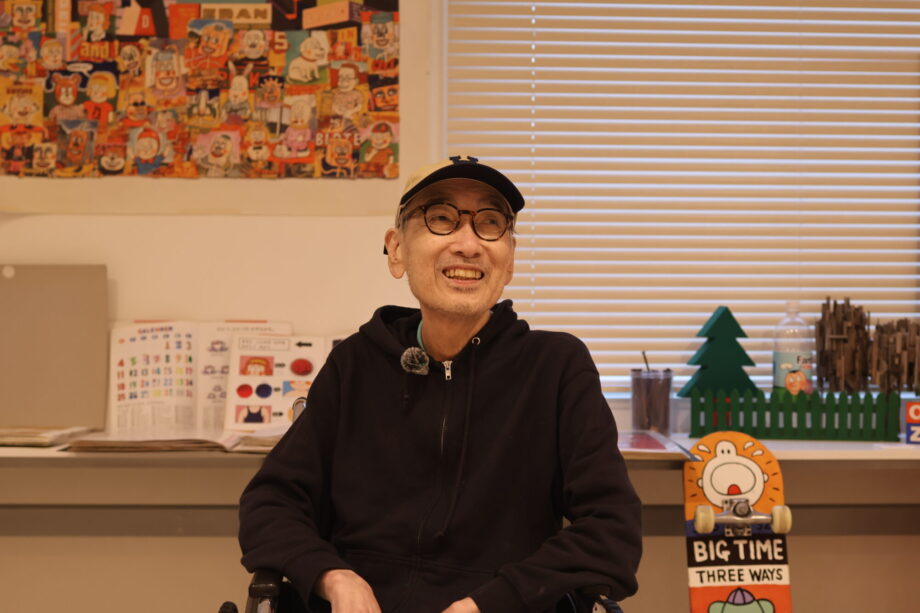 「おもしろくなきゃ、つまらないから」イラストレーター北田哲也さんが病院から届ける、気取らないアート
