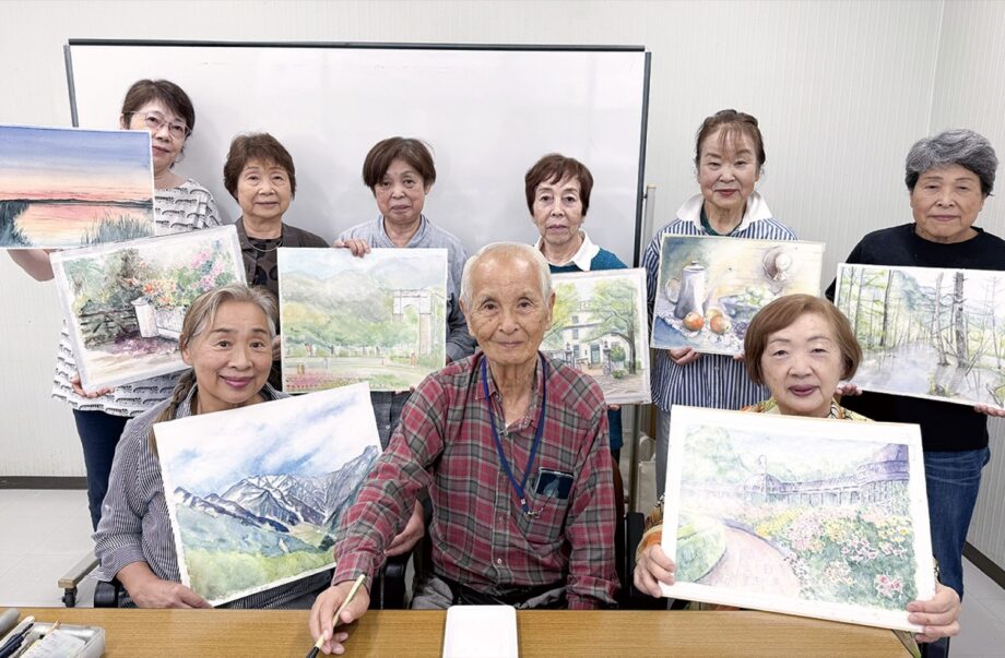 「友彩会」が小田原・ギャラリーNEW新九郎で「透明水彩画展」〈10月14日(水)～19日(月)〉